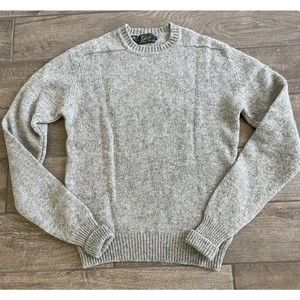 Vintage Sibley’s wool sweater womens XL Hong Kong Gray Heather LNC